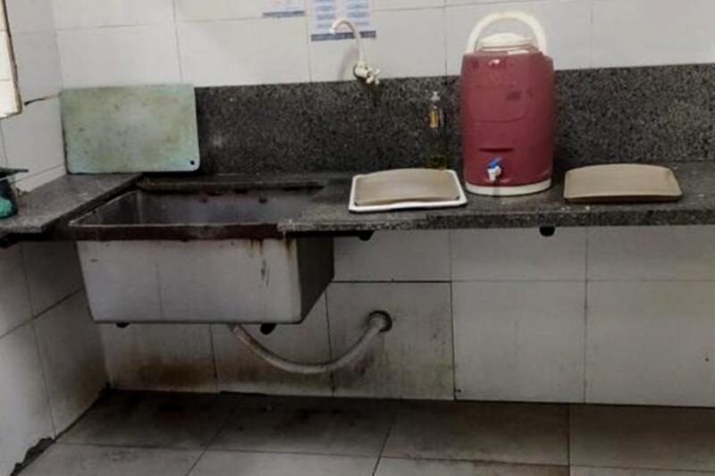 Imagens do suposto local foram enviadas para a reportagem da Folha (Foto: Reprodução)