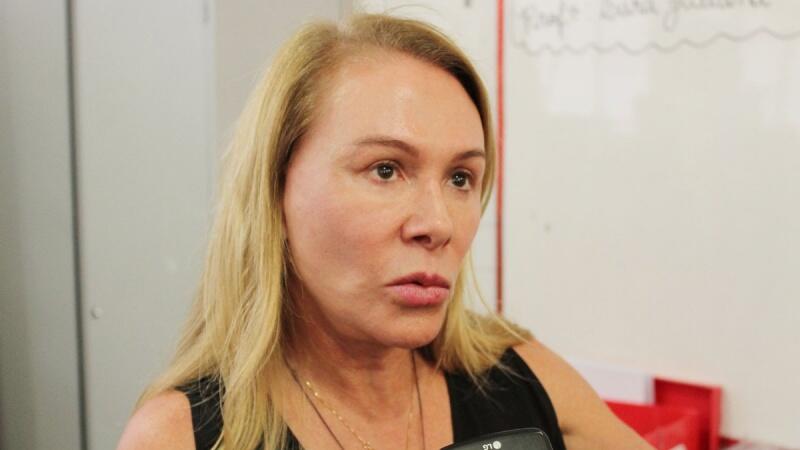 A ex-prefeita Teresa Surita em entrevista de 2019 (Foto: Arquivo FolhaBV) A ex-prefeita Teresa Surita em entrevista de 2019 (Foto: Arquivo FolhaBV)