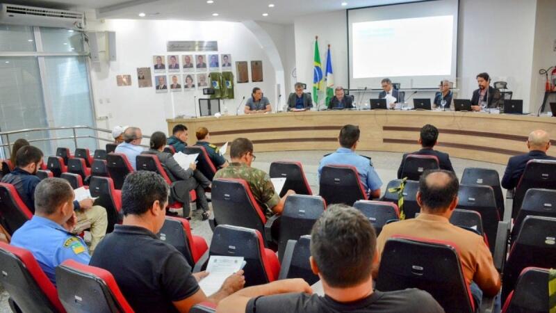 Reunião foi realizada no auditório do TRE-RR (Foto: TRE-RR)
