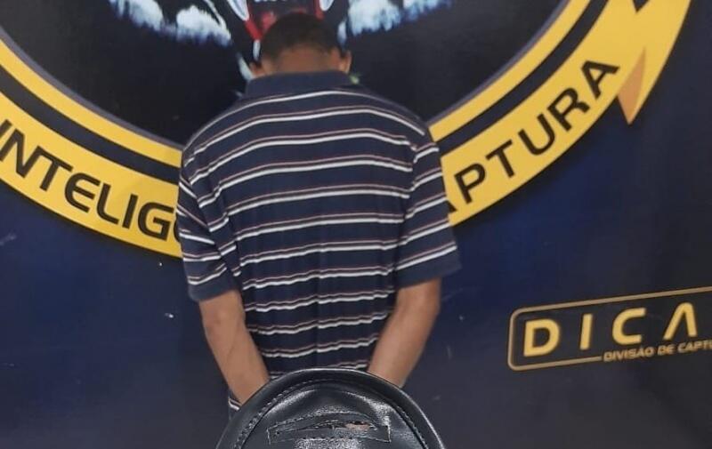 Ele foi encaminhado à sede da Dicap, para os procedimentos de rotina (Foto: Divulgação)