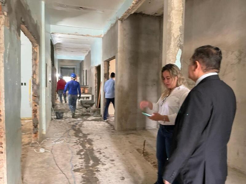 A Secretária ficou de apresentar até o dia 10 de setembro a documentação a ser encaminhada à SEINF sobre a citada obra. (Foto: Divulgação)