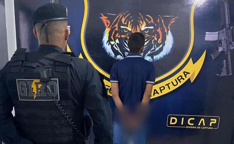W.M.O. foi encaminhado à Dicap para os procedimentos de rotina (Foto: Divulgação)
