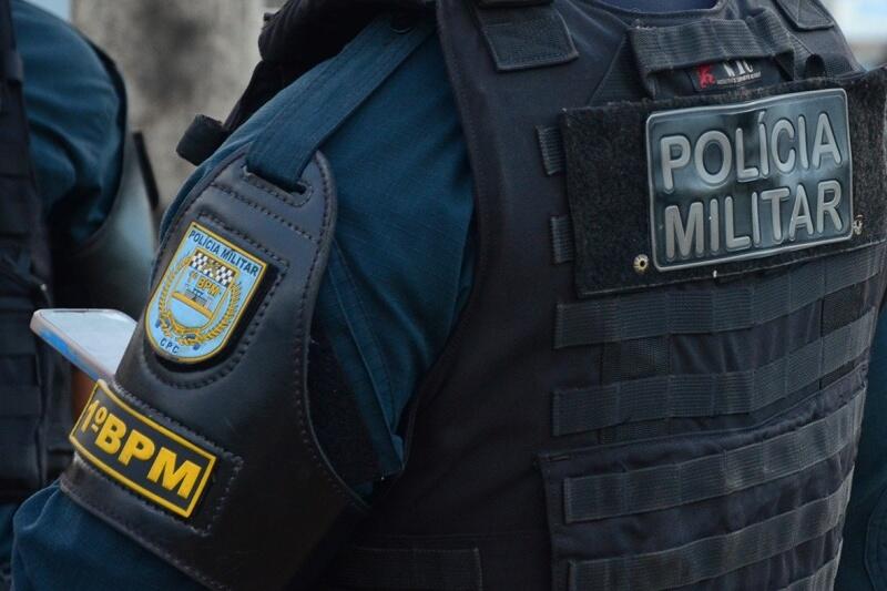 . Ele tentou fugir do Primeiro Batalhão da Polícia Militar, mas foi capturado (Foto: Nilzete Franco/Folha BV)
