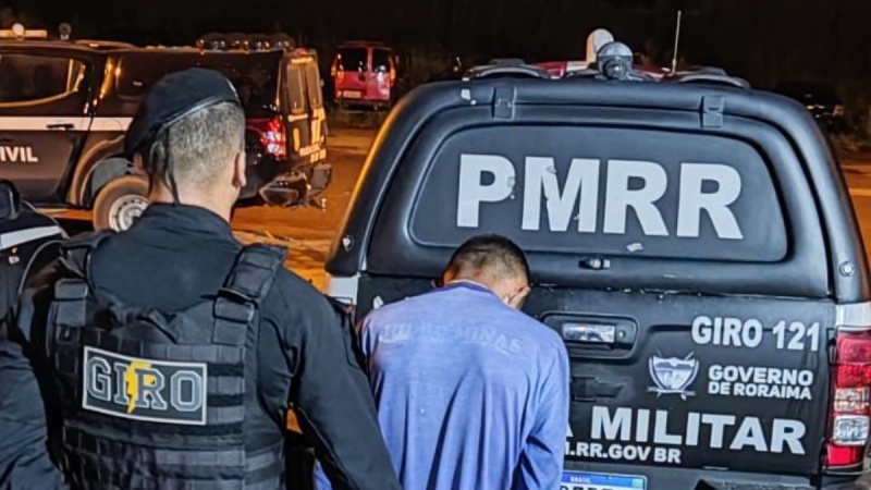 Operação para prendê-lo foi feita durante patrulhamento policial (Foto: Divulgação)