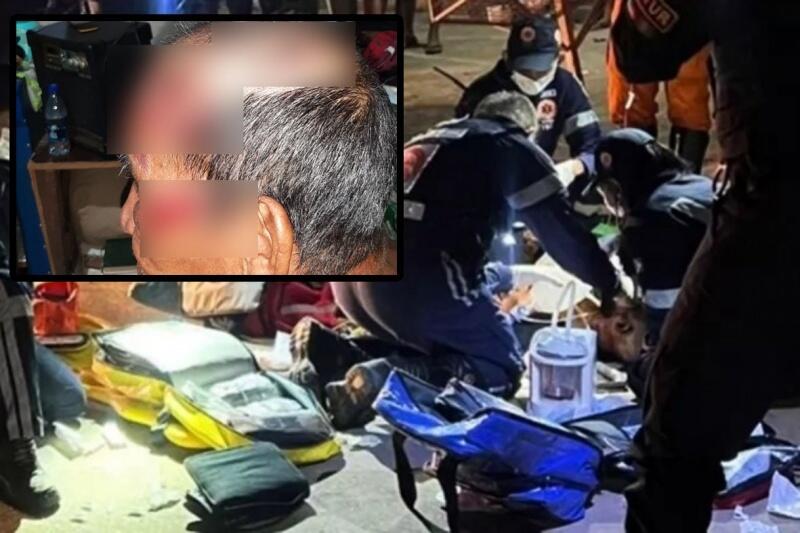 Ele está em casa se recuperando, mas se queixa constantemente de dores em todo o corpo (Foto: Divulgação)