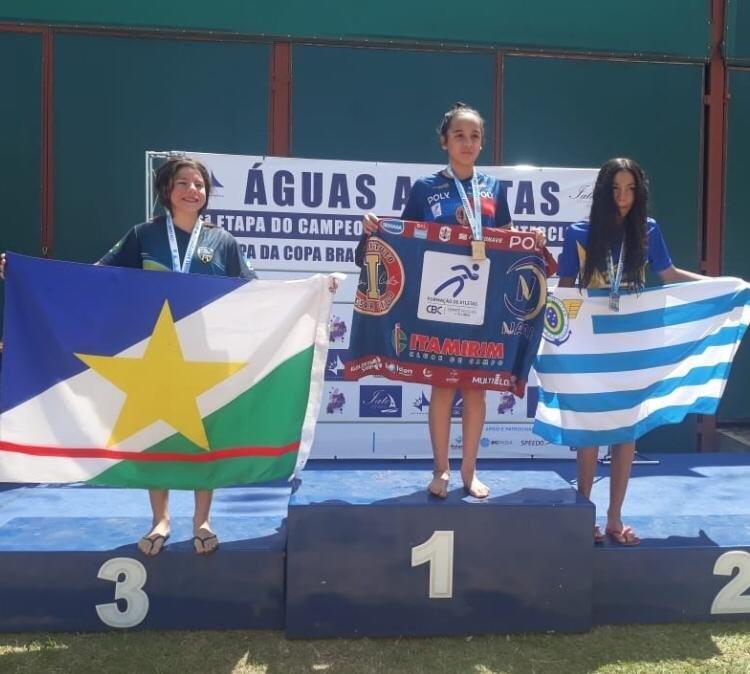 Medalha de bronze para Roraima, no Brasileiro, em Brasília. Crédito: Sinpol-RR