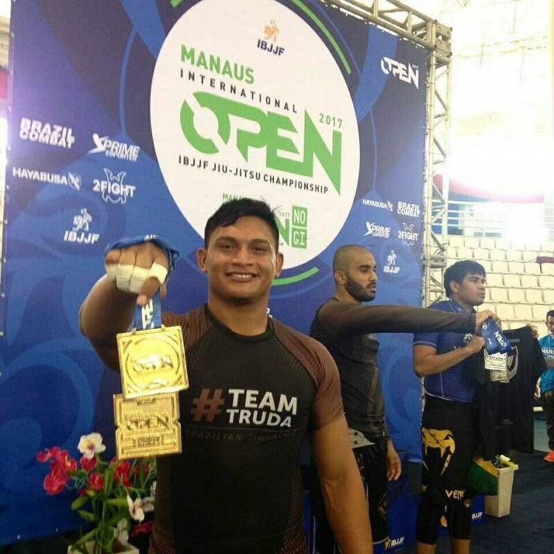 Marcelio Oliveira já foi campeão Panamericano, além de ter ficado em terceiro no Sulamericano de Jiu-jitsu (Foto: Arquivo Pessoal)