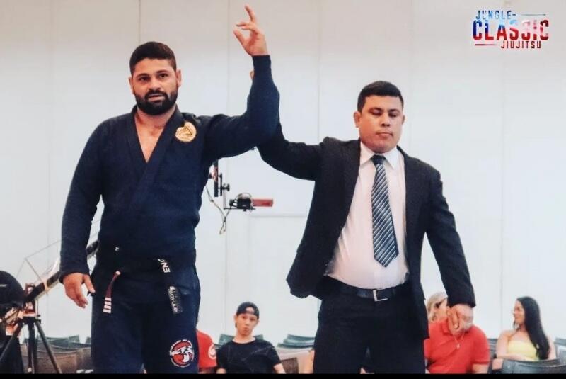 O atleta de 36 anos foi campeão Panamericano, Sulamericano e do Open Internacional. (Foto: Jungle Classic Jiu-jitsu)