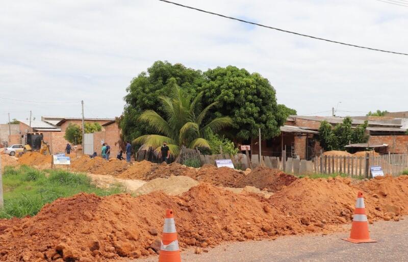Ao todo, serão implantados 21 mil metros de rede de distribuição de água (Foto: Divulgação)