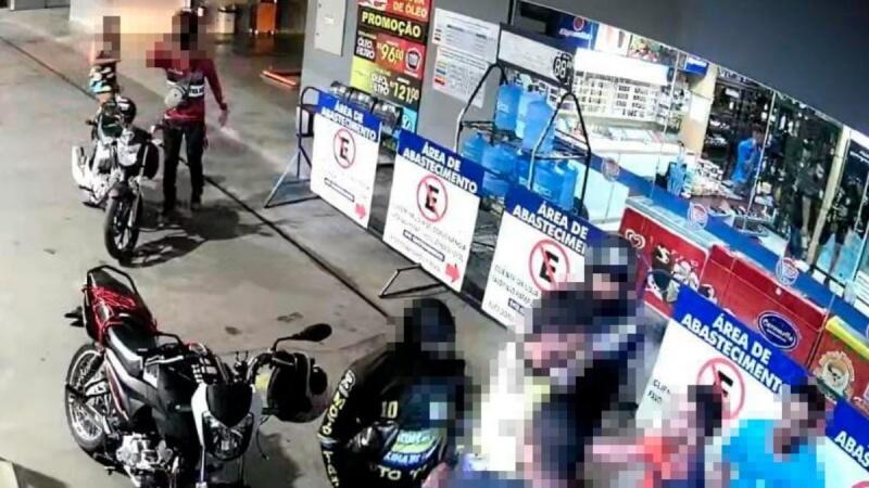 Crime aconteceu no último dia 17, em um posto de combustível da zona Oeste (Foto: Divulgação) Crime aconteceu no último dia 17, em um posto de combustível da zona Oeste (Foto: Divulgação)