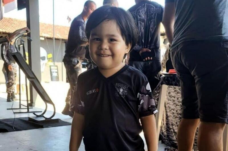 Nicolas Heitor Barbosa, de apenas 3 anos (Foto: Arquivo Pessoal)