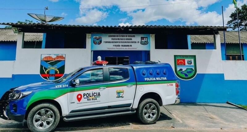 Sede da Primeira Companhia Independente de Policiamento de Fronteira (Foto: Rede Social)
