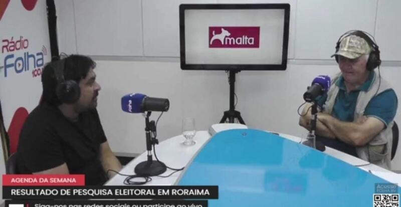 O diretor do Inope, Edvaldo Sousa, durante o programa Agenda da Semana (Foto: Reprodução)