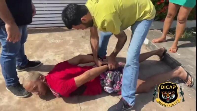 Ele foi localizado no bairro Caranã (Foto: Reprodução/Dicap)