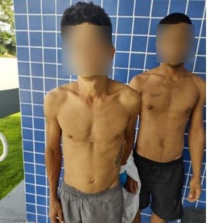 Envolvidos presos suspeitos pelo crime (Foto: Divulgação)
