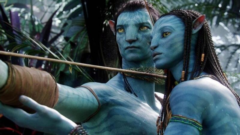 No segundo filme, Jake Sully e Neytiri formaram uma família e estão fazendo de tudo para ficarem juntos (Foto: Divulgação)