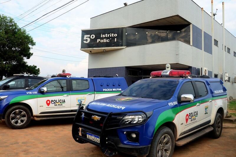 O caso encaminhado à Central de Flagrantes para as providências e ao ser liberado retornou ao local, cometeu a agressão contra a mulher (Foto: Nilzete Franco/Folha BV)