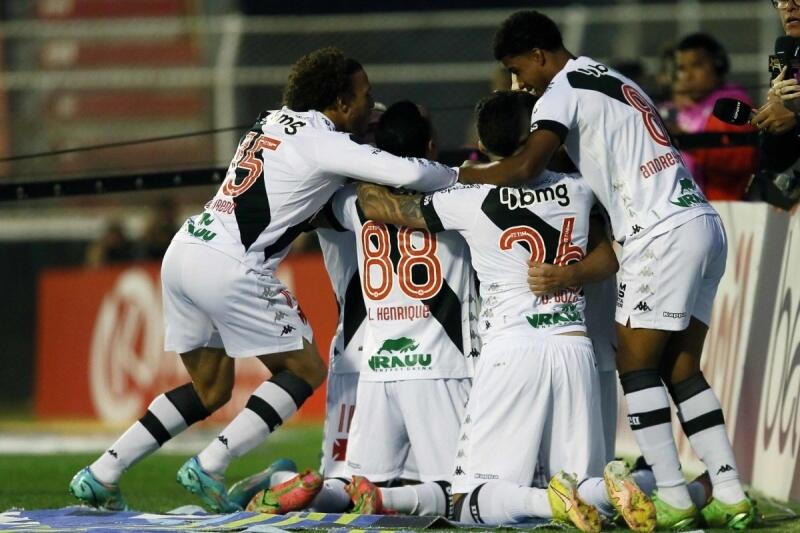 Jogadores do Vasco festejam gol marcado contra o Ituano (Foto: Daniel Ramalho/Vasco)