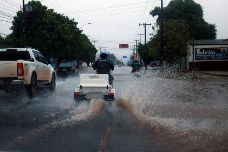 Temporais de até 100mm são previstos para Boa Vista - Foto: Nilzete Franco/Folha de Boa Vista