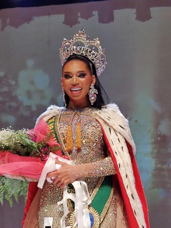 Gabrielly Ferreira, 21 anos, representante de Roraima no Miss Brasil Gay versão Bahia (Foto: Arquivo pessoal)