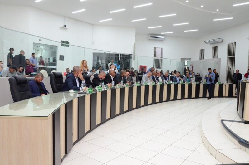 O plenário da Câmara Municipal de Boa Vista nesta terça-feira (Foto: Nilzete Franco/FolhaBV)