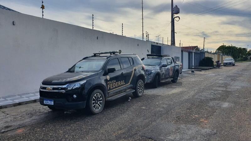 Um dos endereços alvos da operação (Foto: Lucas Luckezie/FolhaBV)