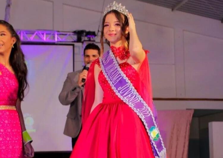 Emanuelly Sousa conquistou o 1º lugar no Miss Roraima Juvenil (Foto: Divulgação)