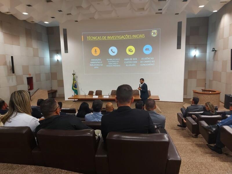 O evento está acontecendo na sede do Ministério da Justiça e Segurança Pública, em Brasília (Foto: Divulgação)
