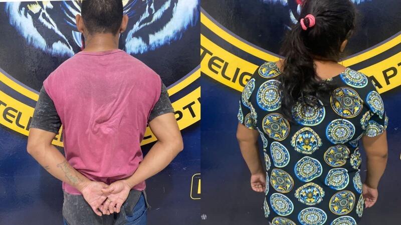 Ambos foram presos no último sábado, dia 17 (Foto: Divulgação)