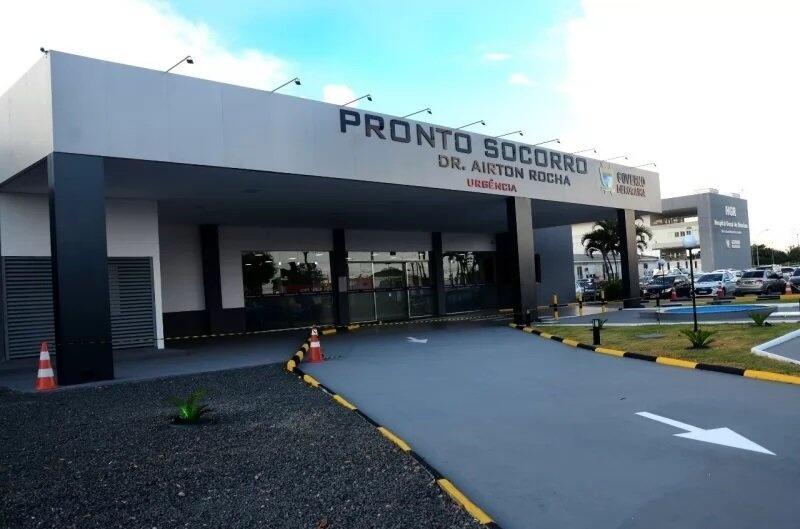 Vítimas foram levadas ao pronto socorro - Foto: Nilzete Franco/Folha de Boa Vista