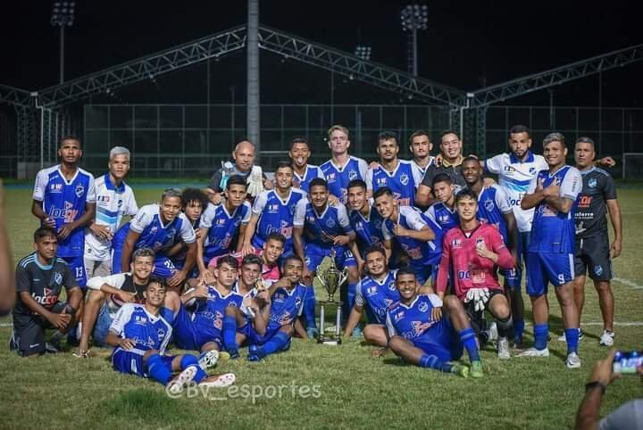 Mundão garante a taça no Roraimense Juniores 2022. Crédito: Hélio Garcias/BV Esportes