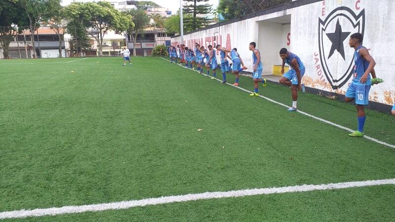 Mundão fez um treino antes da estreia contra o Peixe. (Foto: Divulgação)