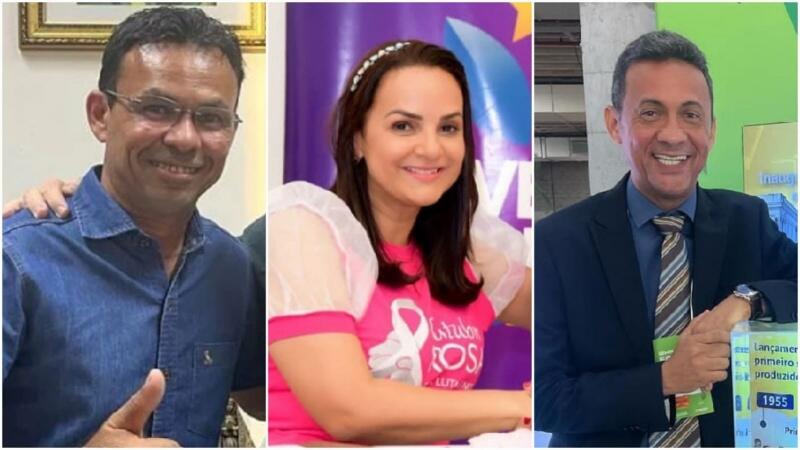 Deilson, Simone e Paulo comandavam as secretarias extintas