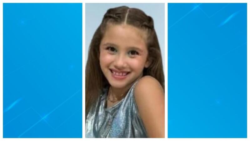 Estudante Isabela Marques Rocha tinha apenas oito anos (Foto: Divulgação/Montagem)