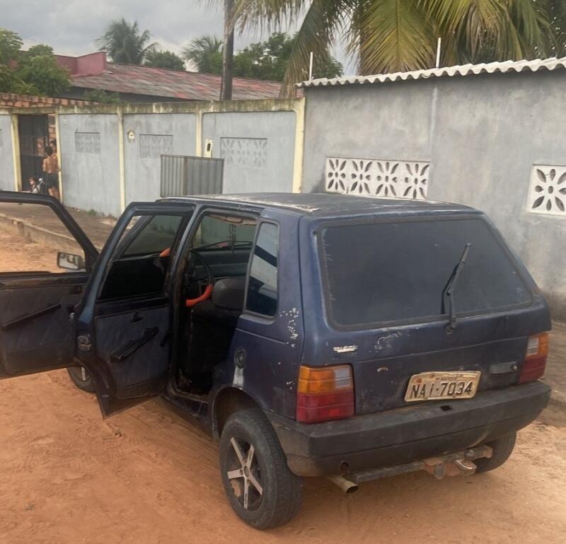 Veículo foi localizado pela Polícia Militar - Foto: Divulgação/PMRR
