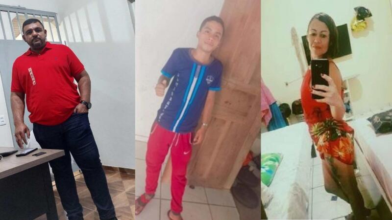 Famílias de Robson Rodrigues, Diego Elias e Pammella Lima registraram boletins de ocorrência sobre o desaparecimento deles - Foto: Divulgação