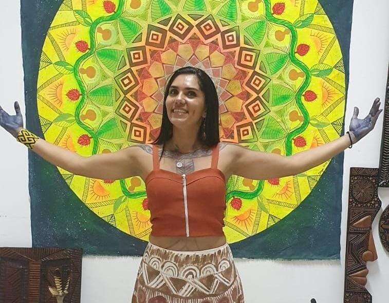 Exposição tem peças assinadas pela artista Daya Roraima (Foto: Divulgação)