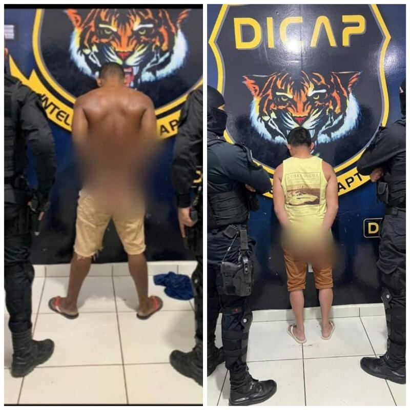 Os dois foram encaminhados à Dicap (Foto: Divulgação)