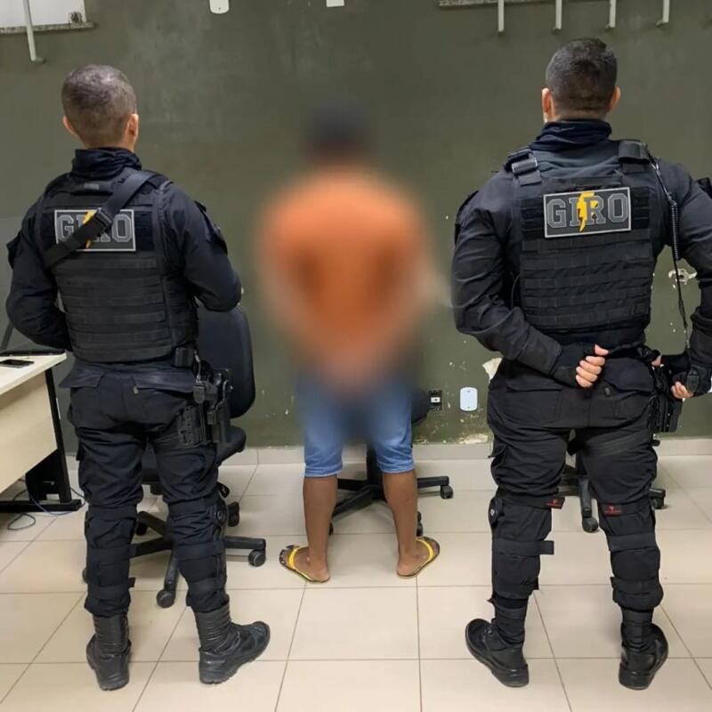 Diante dos fatos, ele foi preso e encaminhado à sede da Divisão para as providências cabíveis (Foto: Divulgação)