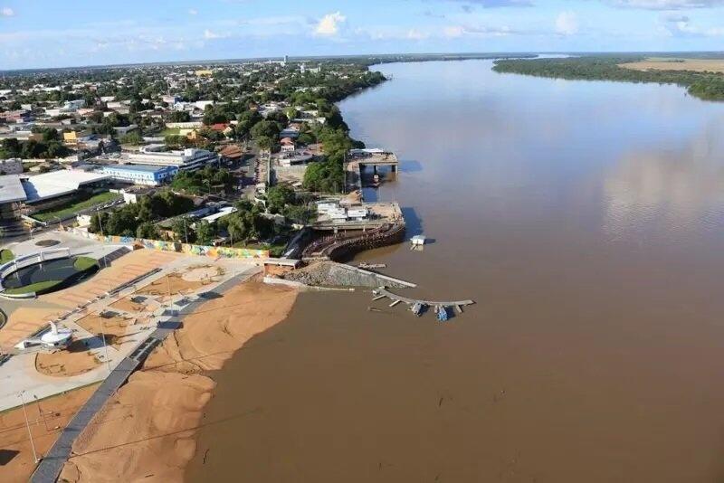 O Rio Branco é o maior curso de água de Roraima (Foto: Reprodução)