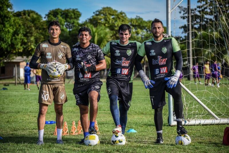 Quarteto: Rafael, Ronaldo, Regly e Marcão na representação. Crédito: Hélio Garcias/São Raimundo