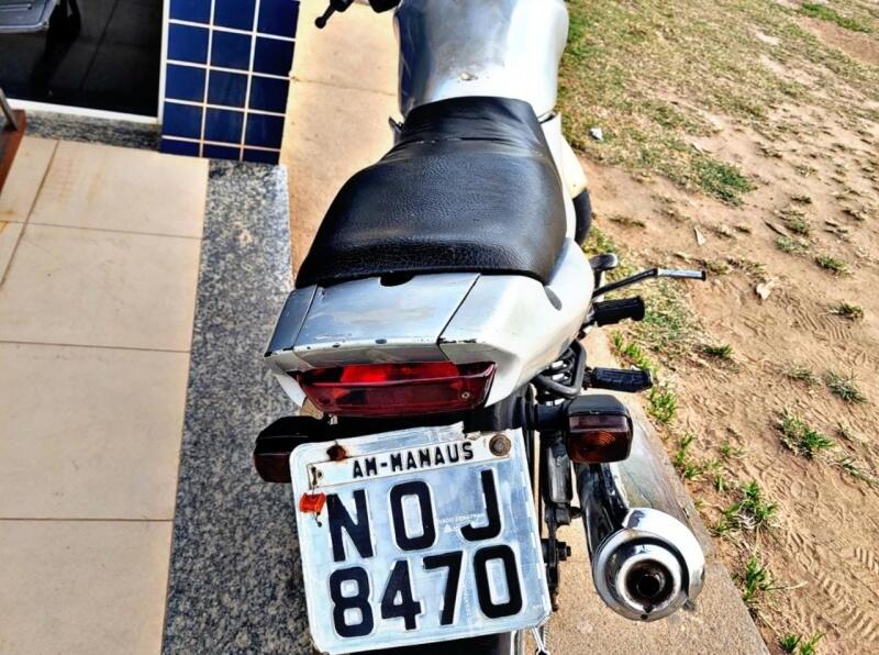 Moto apreendida (Foto: Divulgação)