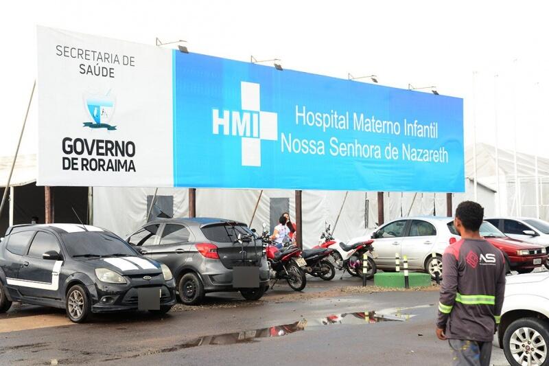 Maternidade Nossa Senhora de Nazareth funciona de forma temporária no local onde era o Hospital de Campanha - Foto: Nilzete Franco/FolhaBV