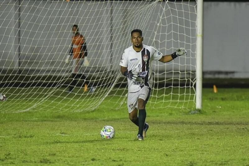 Índio atuando pelo Atlético Roraima na última temporada. Crédito: Ítalo Lopes