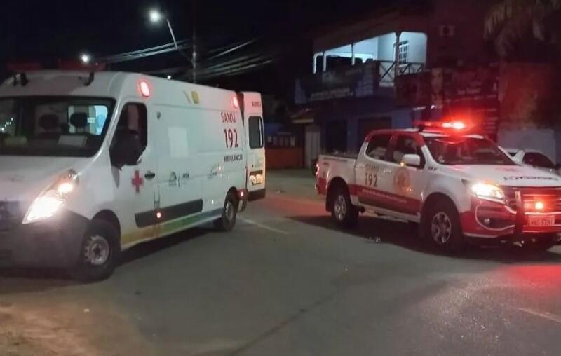 Vítima foi atendida pelo Samu - Foto: Reprodução/Instagram