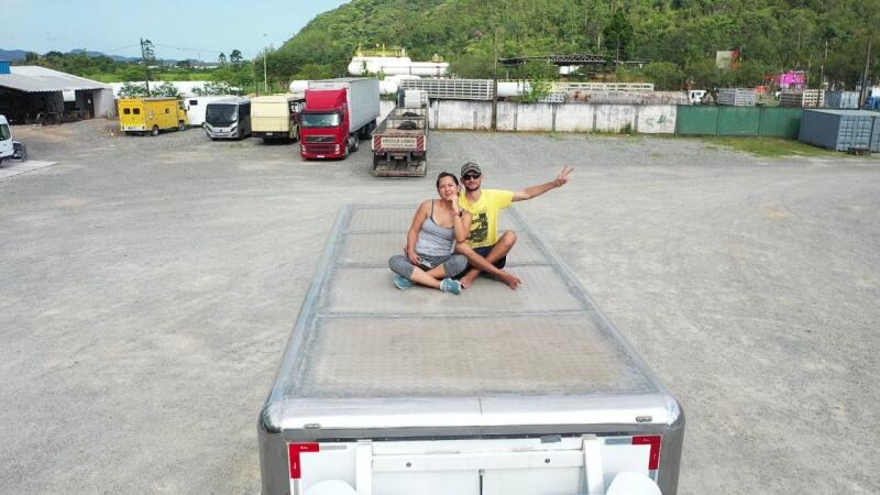 Casal irá sair do sul do país, passará pelo litoral nordestino, vem até Roraima para seguir a viagem para o Alasca (Foto: Marcando destinos)
