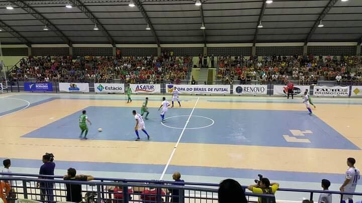 Ginásio Hélio Campos recebe abertura da Taça Roraima de Futsal. (Foto: divulgação)