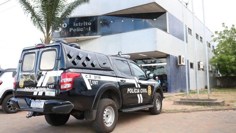 Central de Flagrantes da Polícia Civil, no Distrito Industrial, em Boa Vista (Foto: Nilzete Franco/FolhaBV)