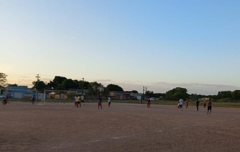 O evento chamado “Bolão do Caninha” é realizado todos os domingos a partir das 14h no campo Caninha