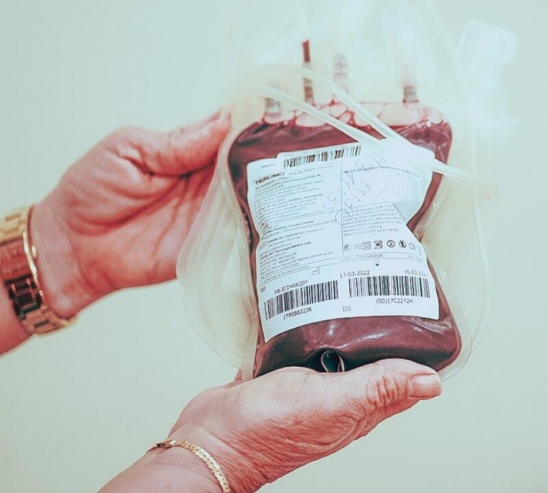 Uma bolsa de sangue pode salvar de 3 a 4 vidas (Foto: Ascom/Sesau)